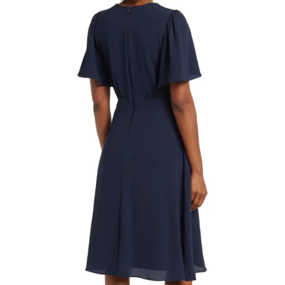Nordstrom Julia Jordan Flutter Sleeve Midi Dress … - image 3